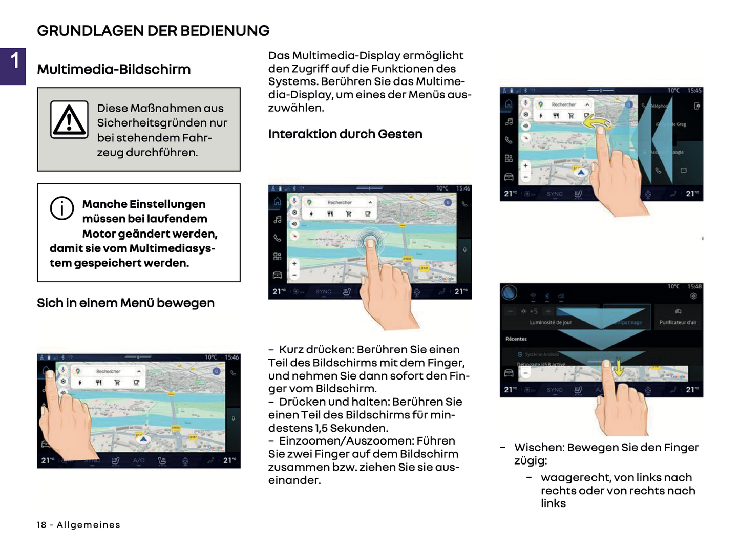 2024 Renault Open R-Link Infotainment Manual | German