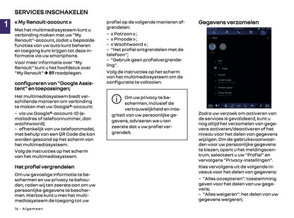 2025-2026 Renault Open R Link Infotainment Handleiding | Nederlands
