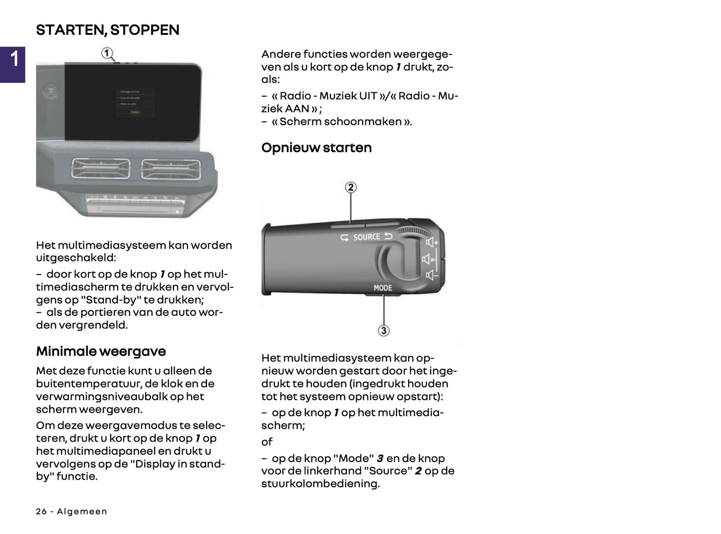 2025-2026 Renault Open R Link Infotainment Handleiding | Nederlands