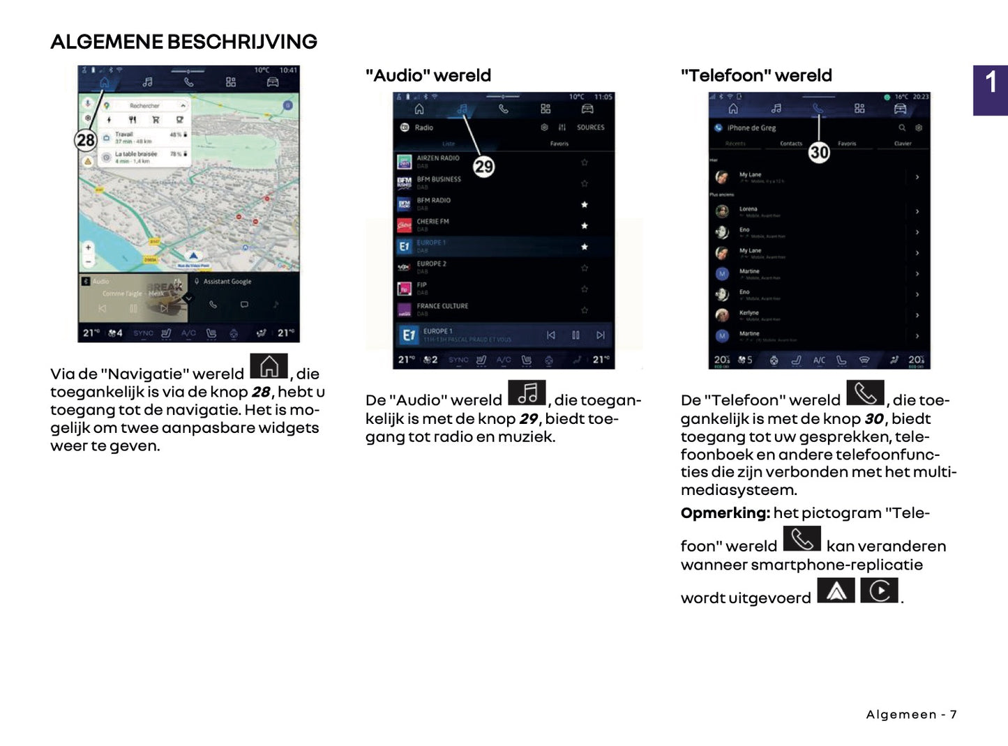 2025-2026 Renault Open R Link Infotainment Handleiding | Nederlands