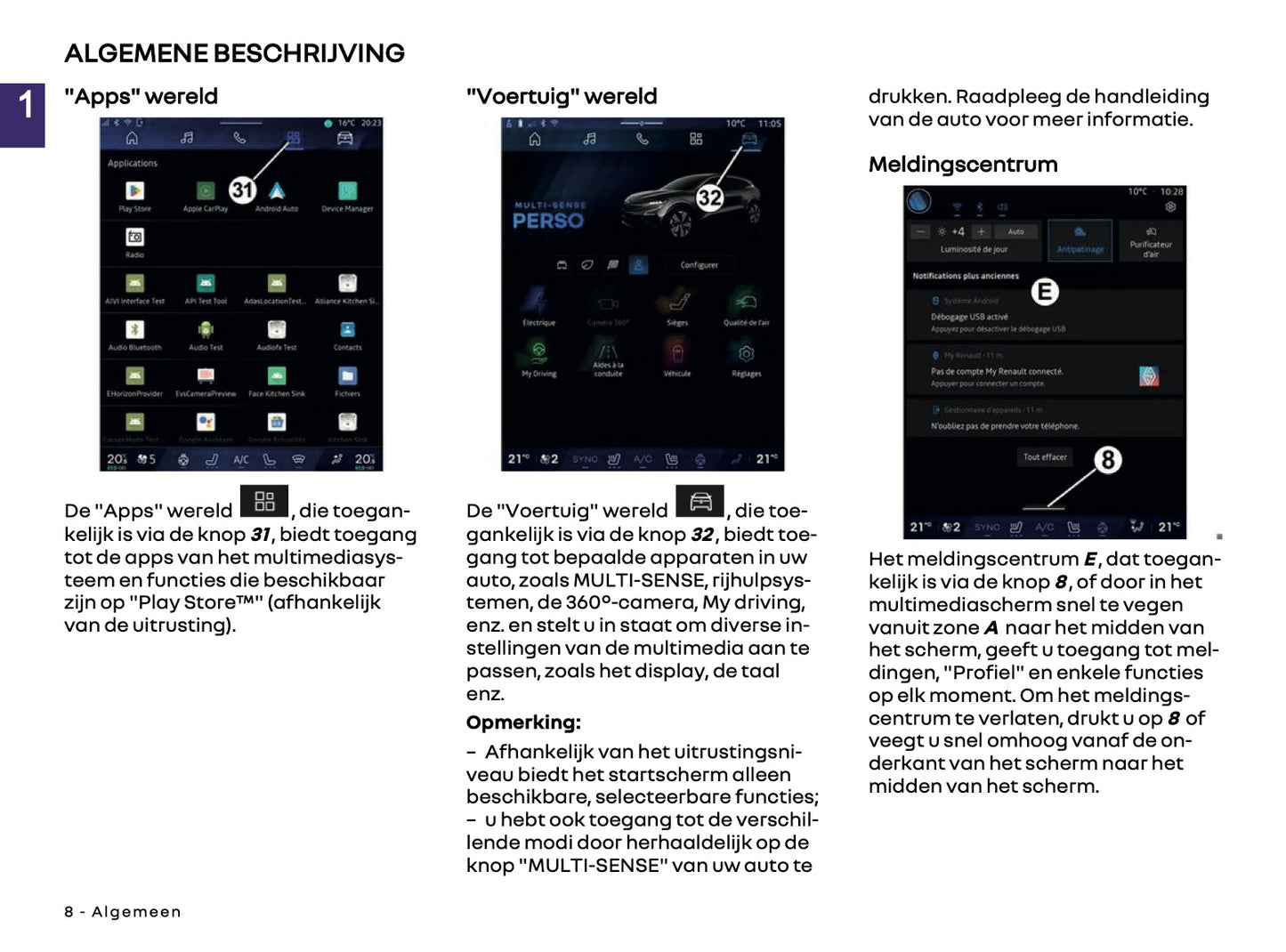2025-2026 Renault Open R Link Infotainment Handleiding | Nederlands