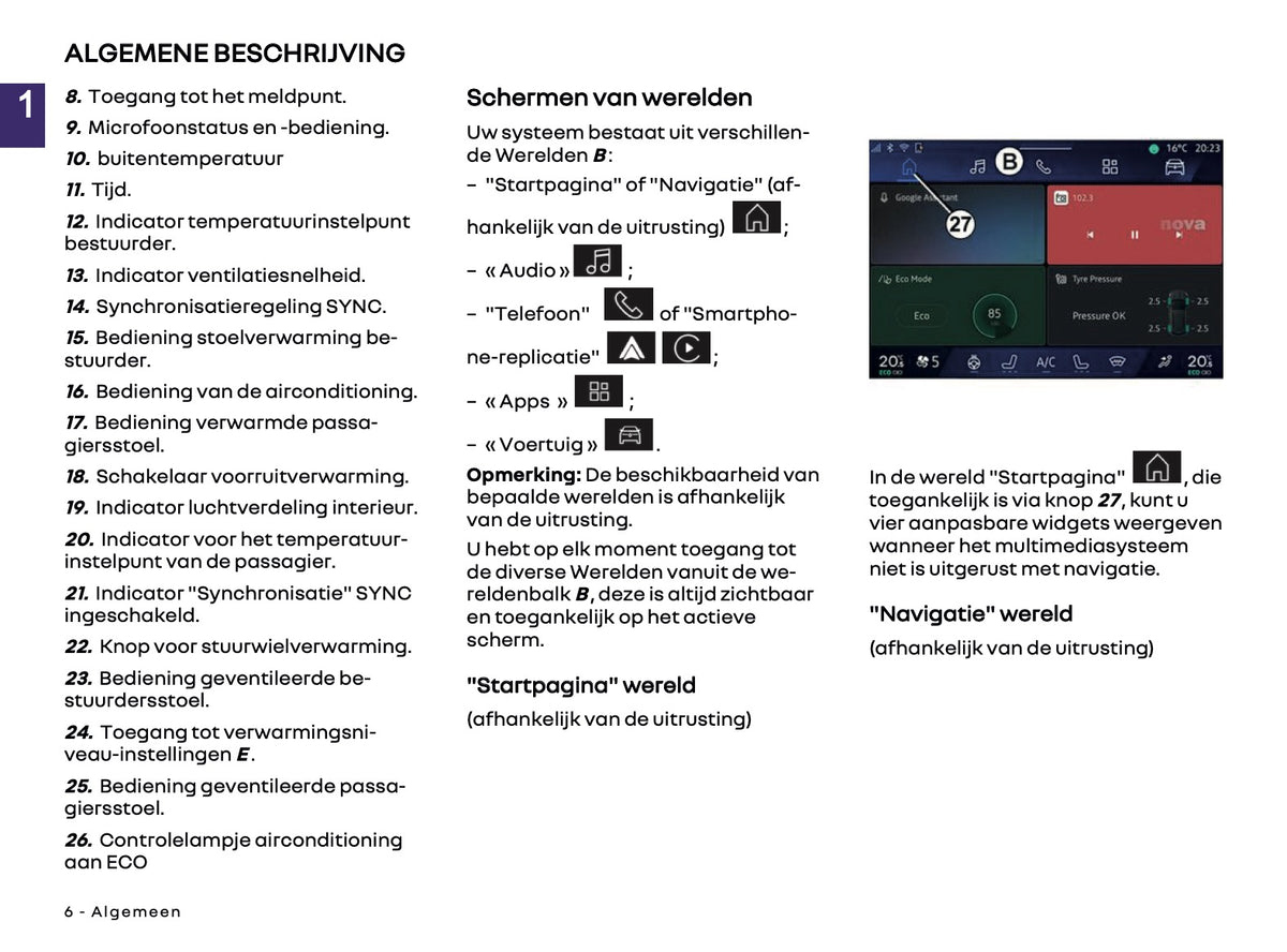 2026 Renault Open R Link Infotainment Handleiding | Nederlands