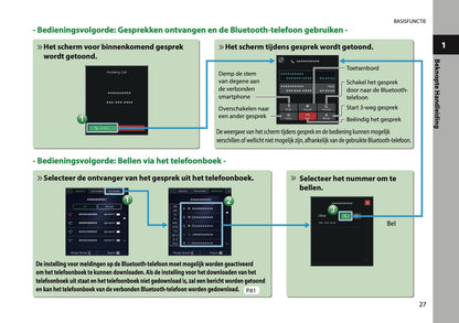 2025 Subaru Forester Infotainment Manual | Dutch