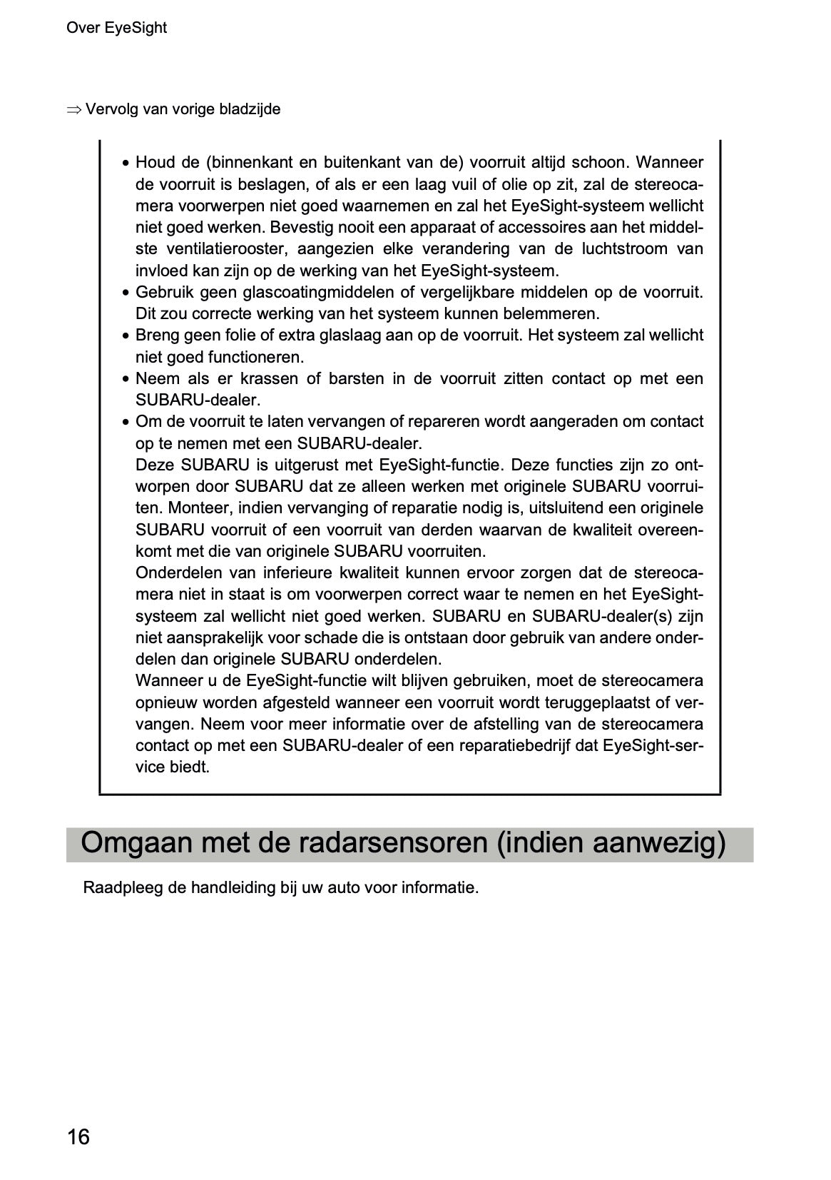 2022 Subaru Outback EyeSight | Nederlands