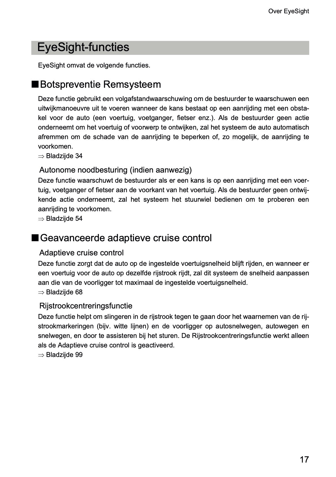 2022 Subaru Outback EyeSight | Nederlands