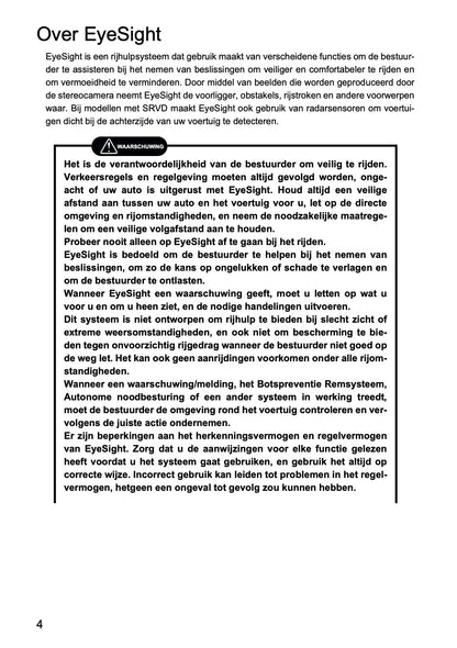 2022 Subaru Outback EyeSight | Nederlands