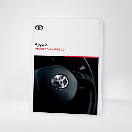 2025-2026 Toyota Aygo X Navigation Manual | German