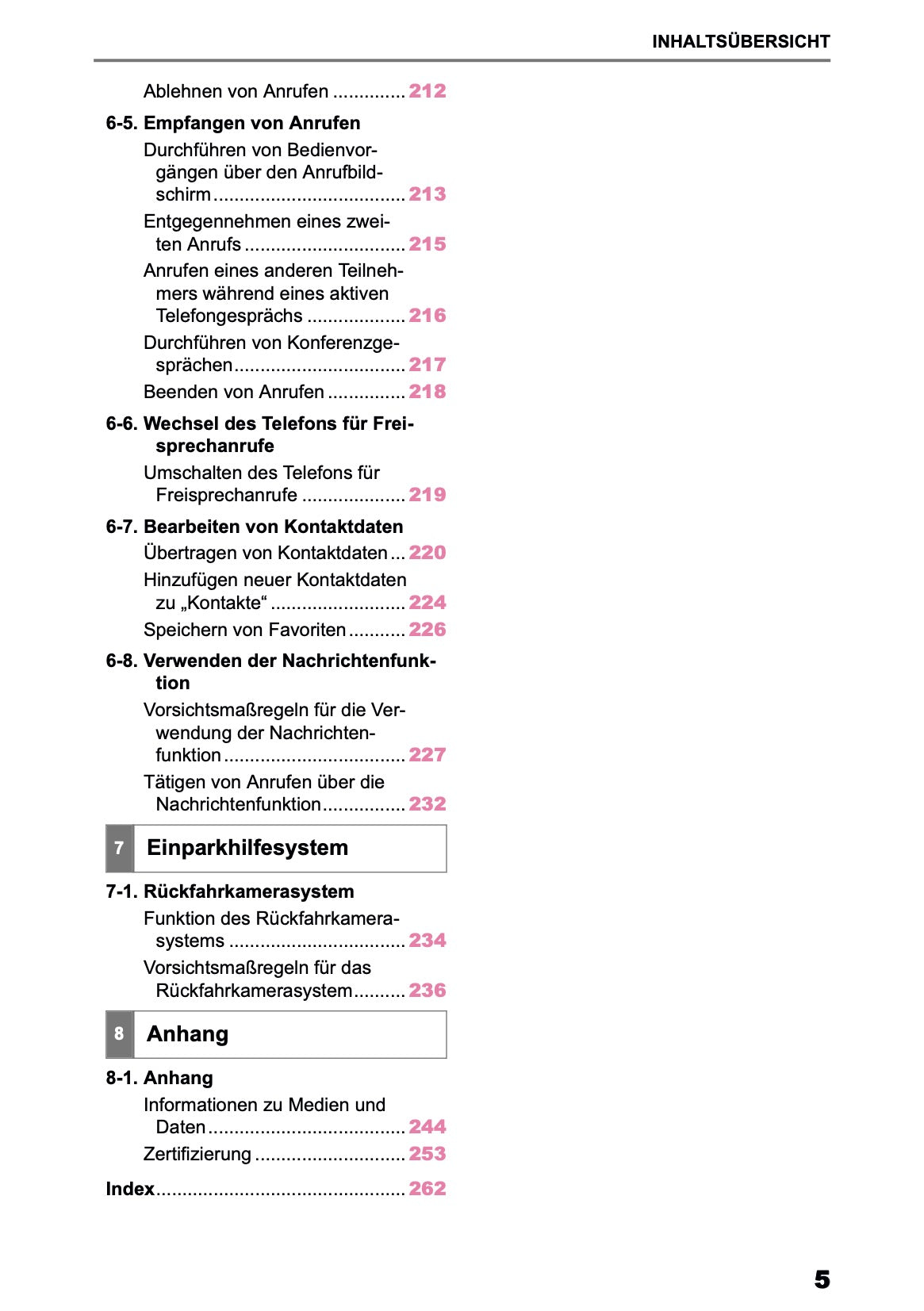 2025-2026 Toyota Aygo X Navigation Anleitung | Deutsch