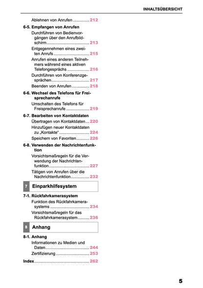 2025-2026 Toyota Aygo X Navigation Anleitung | Deutsch
