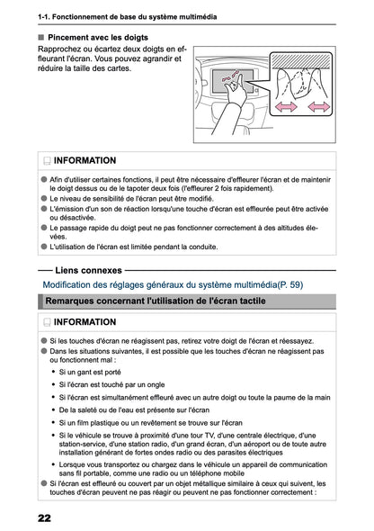 2025-2026 Toyota Aygo X Navigation Manual | French
