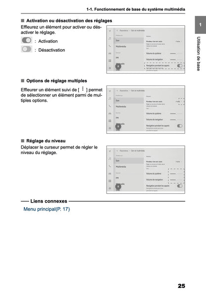 2025-2026 Toyota Aygo X Navigation Manual | French