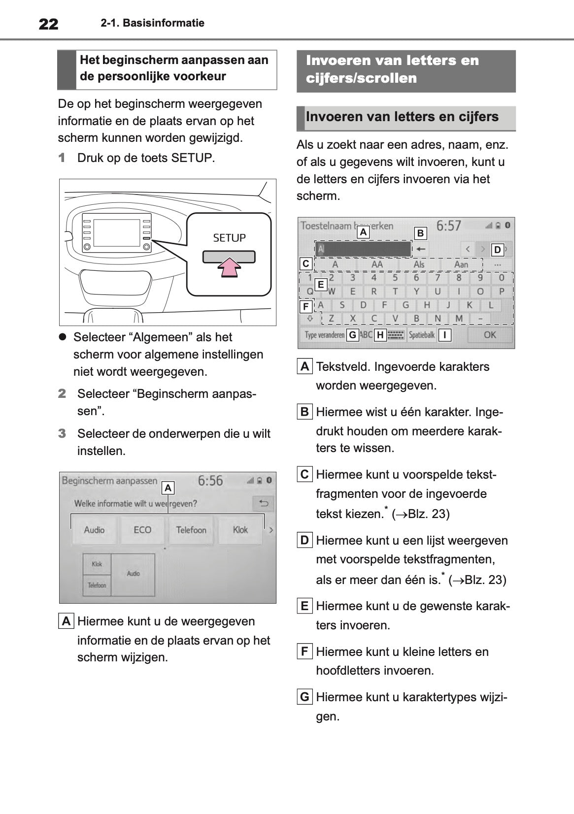2022-2023 Toyota Aygo X Navigation Manual | Dutch