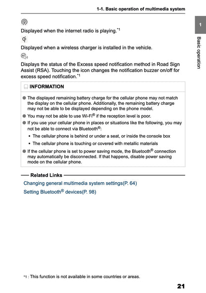 2025-2026 Toyota bZ4X Navigation Manual | English