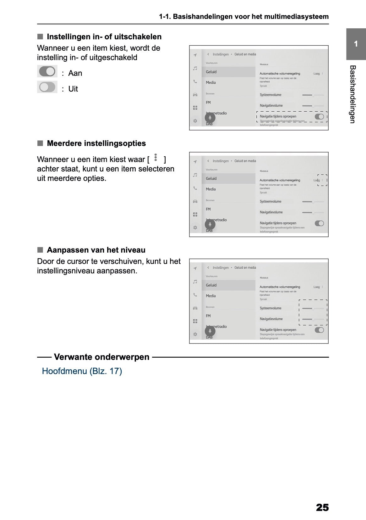 2025-2026 Toyota bZ4X Navigation Manual | Dutch