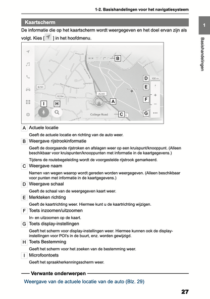 2022 Toyota C-HR / C-HR Hybrid Navigation & Multimedia Manual | Dutch