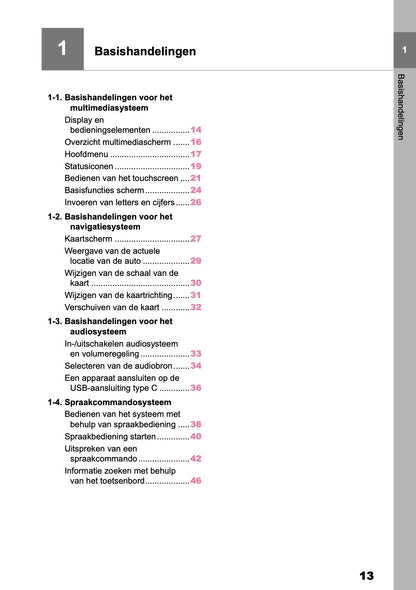 2026 Toyota C-HR+ Navigation Manual | Dutch