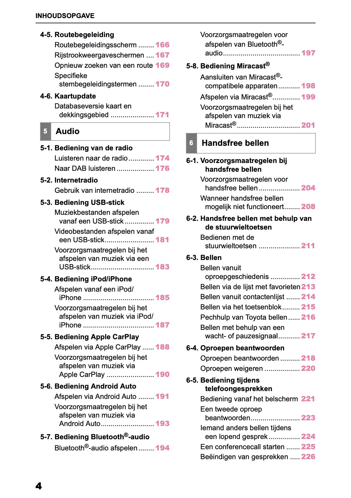 2026 Toyota C-HR+ Navigation Manual | Dutch