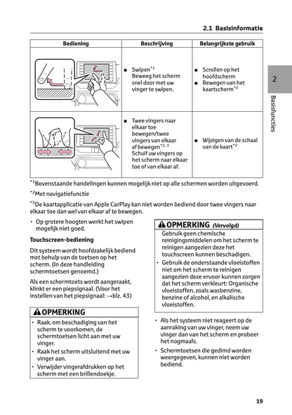 2021-2022 Toyota RAV4/RAV4 Hybrid Infotainment Manual | Dutch