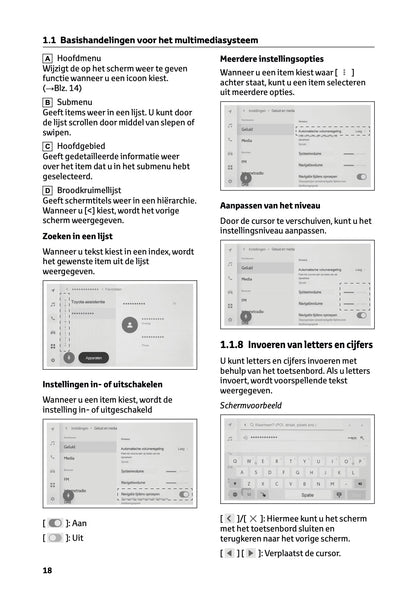 2024-2025 Toyota RAV4 Plug-in-Hybrid Navigation Manual | Dutch