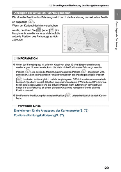 2025 Toyota Yaris Cross Hybrid Navigation Manual | German
