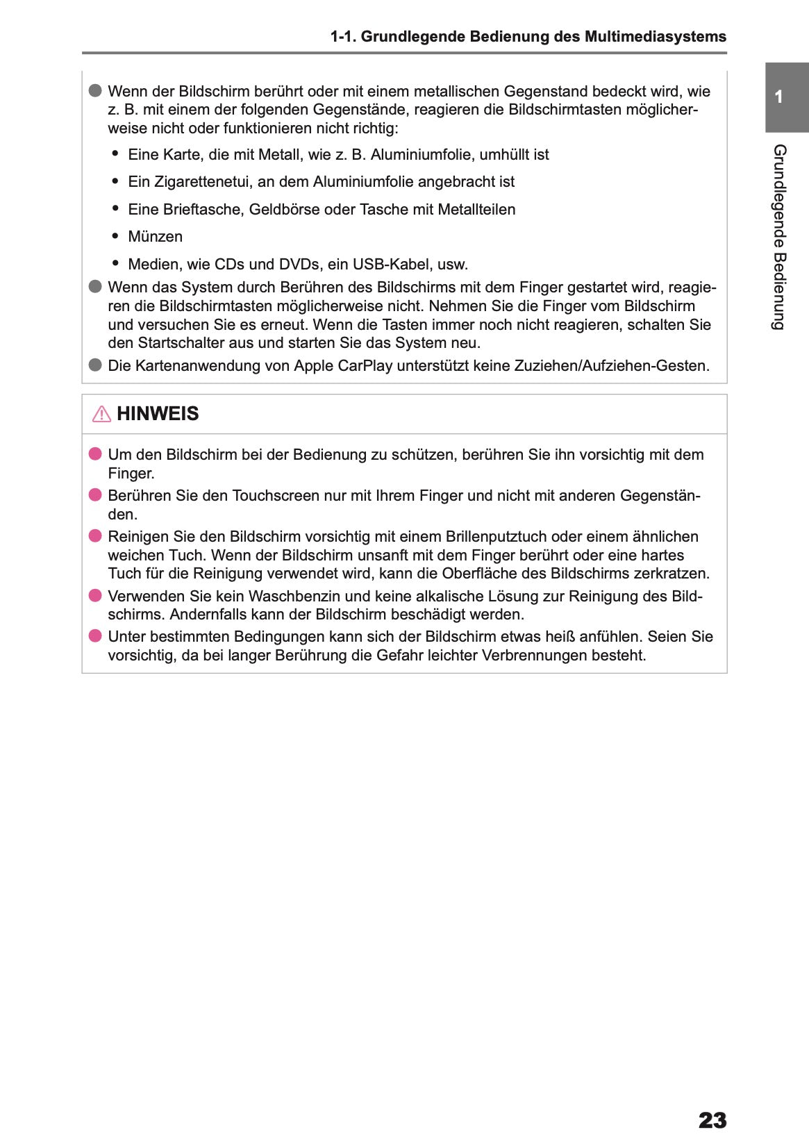 2026 Toyota Yaris Cross Hybrid Navigation Manual | German