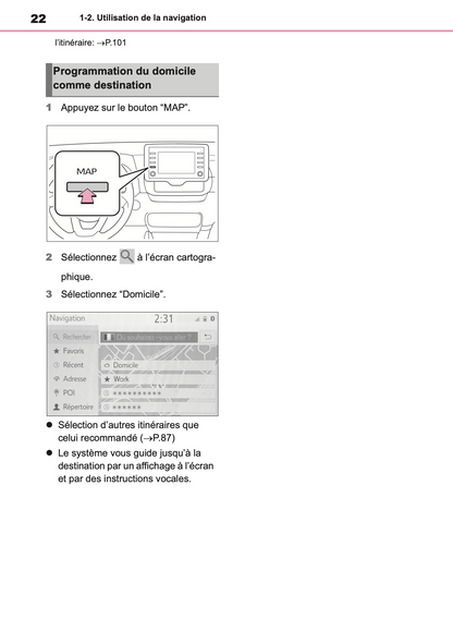 2023 Toyota Yaris Hybrid Infotainment Manual | French