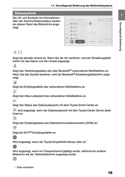 2026 Toyota Yaris Hybrid Navigation Anleitung | Deutsch
