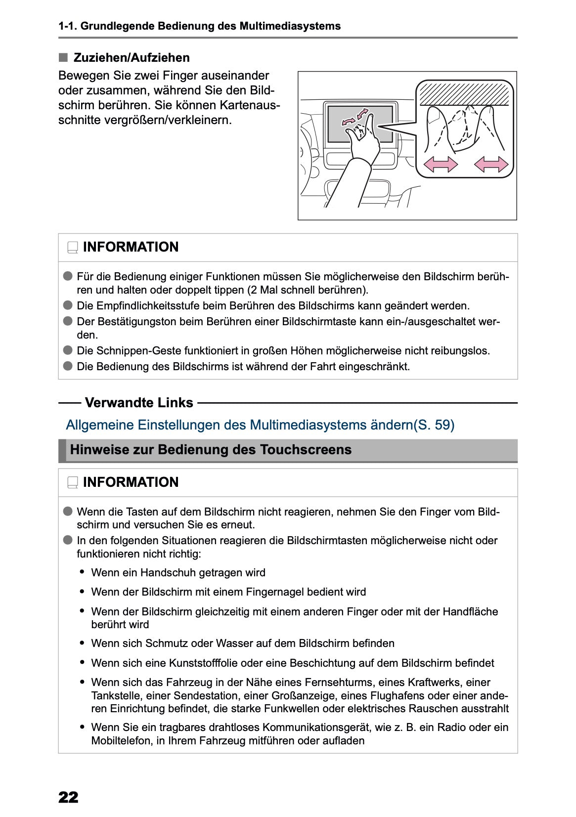 2026 Toyota Yaris Hybrid Navigation Anleitung | Deutsch