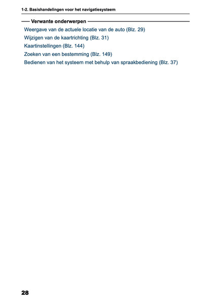 2026 Toyota Yaris Hybrid Navigation Manual | Dutch