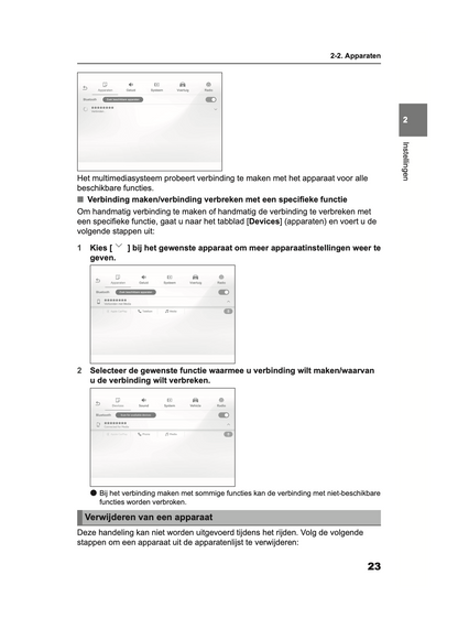 2024 Toyota Yaris/Yaris Hybrid Multi Media Manual | Dutch