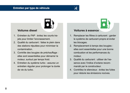 BMW Maintenance Book | French