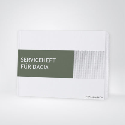 Serviceheft Dacia | Deutsch