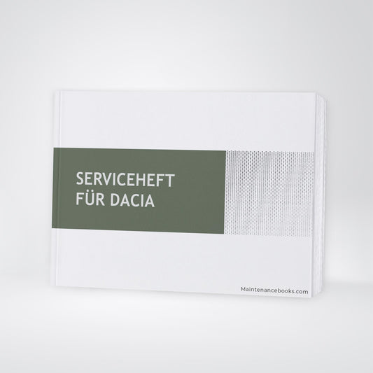 Dacia Maintenance Book | German