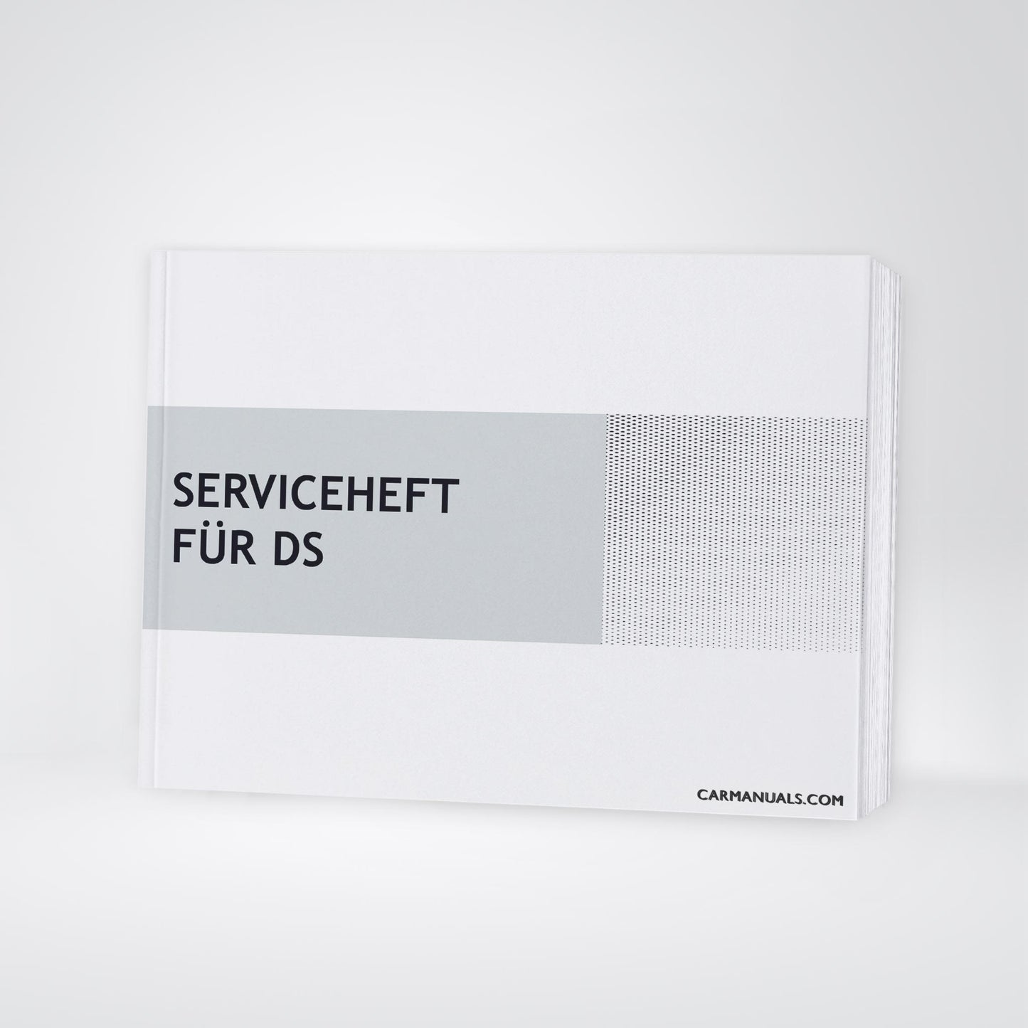 DS Automobiles Maintenance Book | German