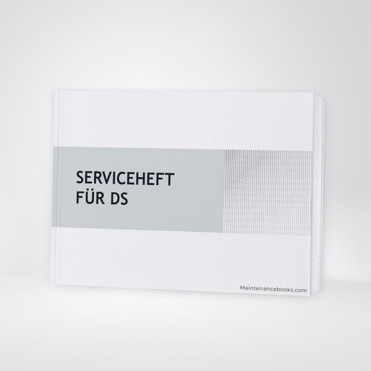 DS Automobiles Maintenance Book | German