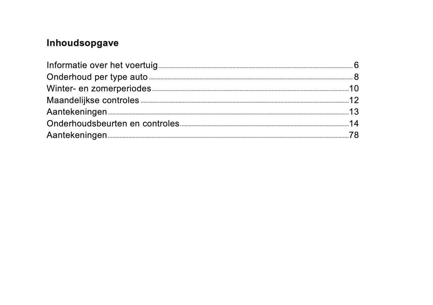 DS Automobiles Maintenance Book | Dutch