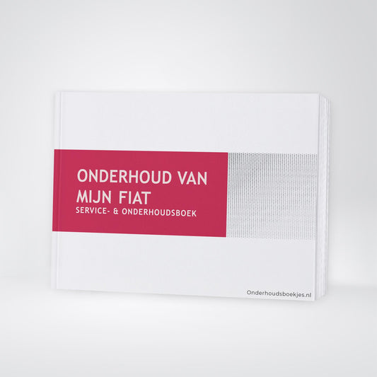 Fiat Maintenance Book | Dutch