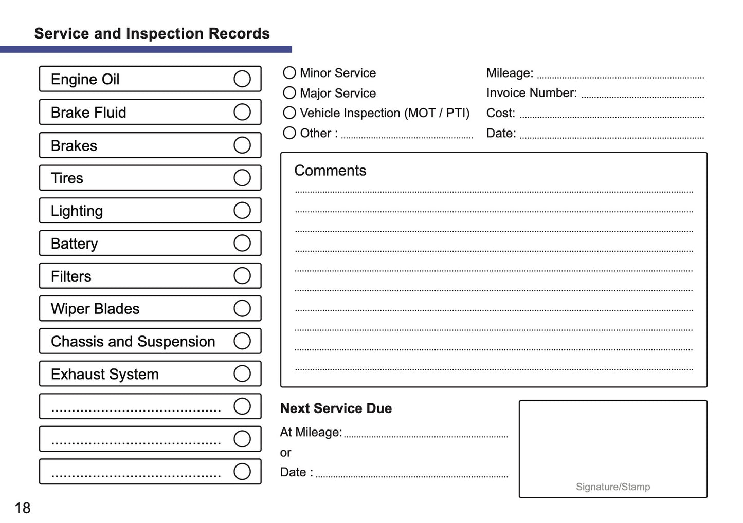Hyundai Maintenance Book | English