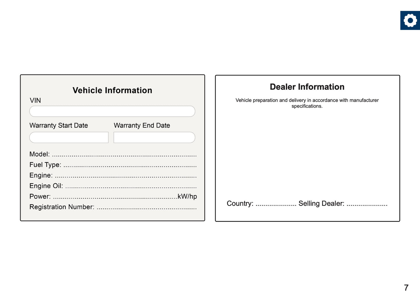 Hyundai Maintenance Book | English