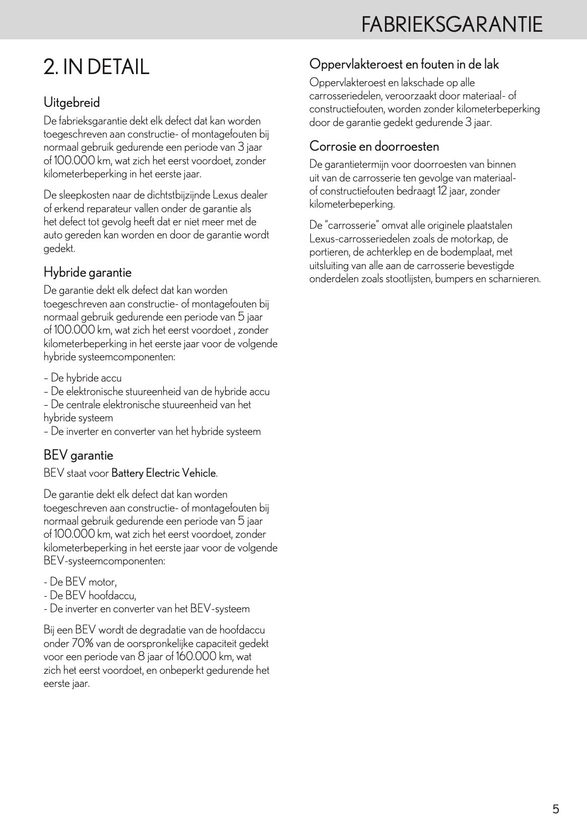 2024 Lexus Maintenance Book | Dutch