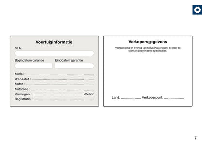 Lexus Maintenance Book | Dutch