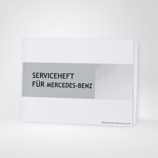Mercedes-Benz Maintenance Book | German