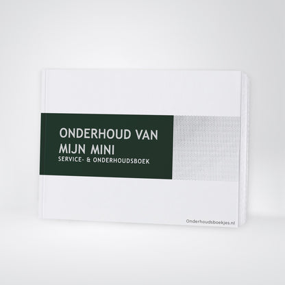 Mini Maintenance Book | Dutch