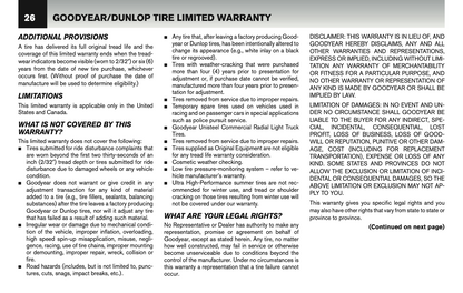 2016 Nissan GT-R Warranty Information Booklet Supplement Manual | English