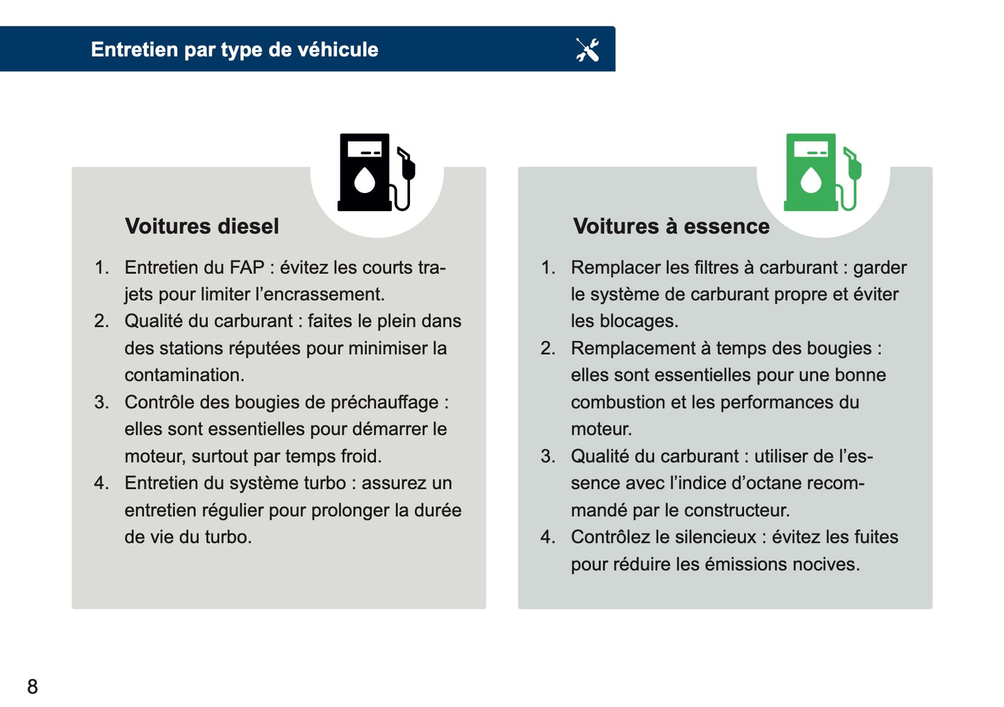 Opel Maintenance Book | French