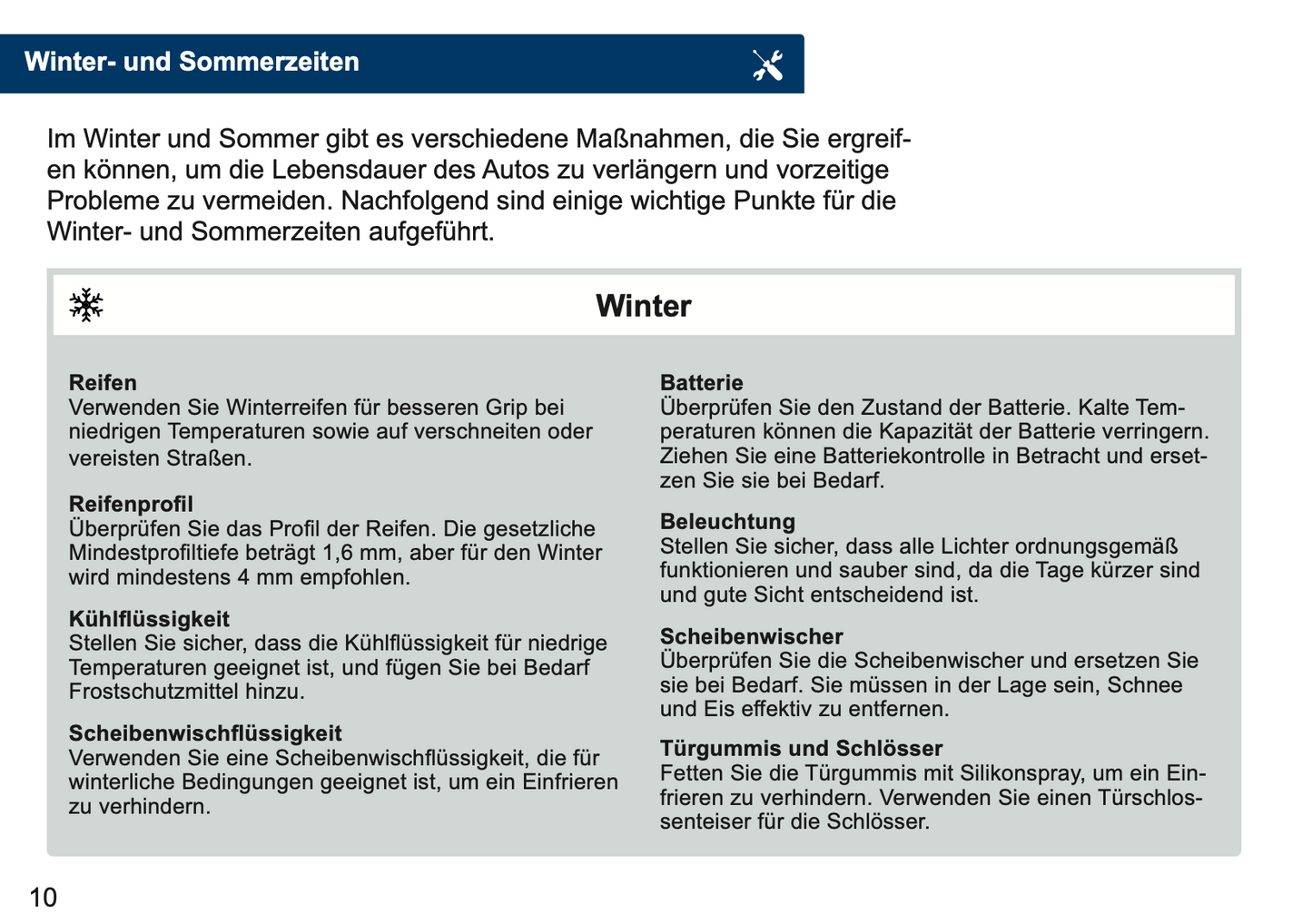 Renault Maintenance Book | German