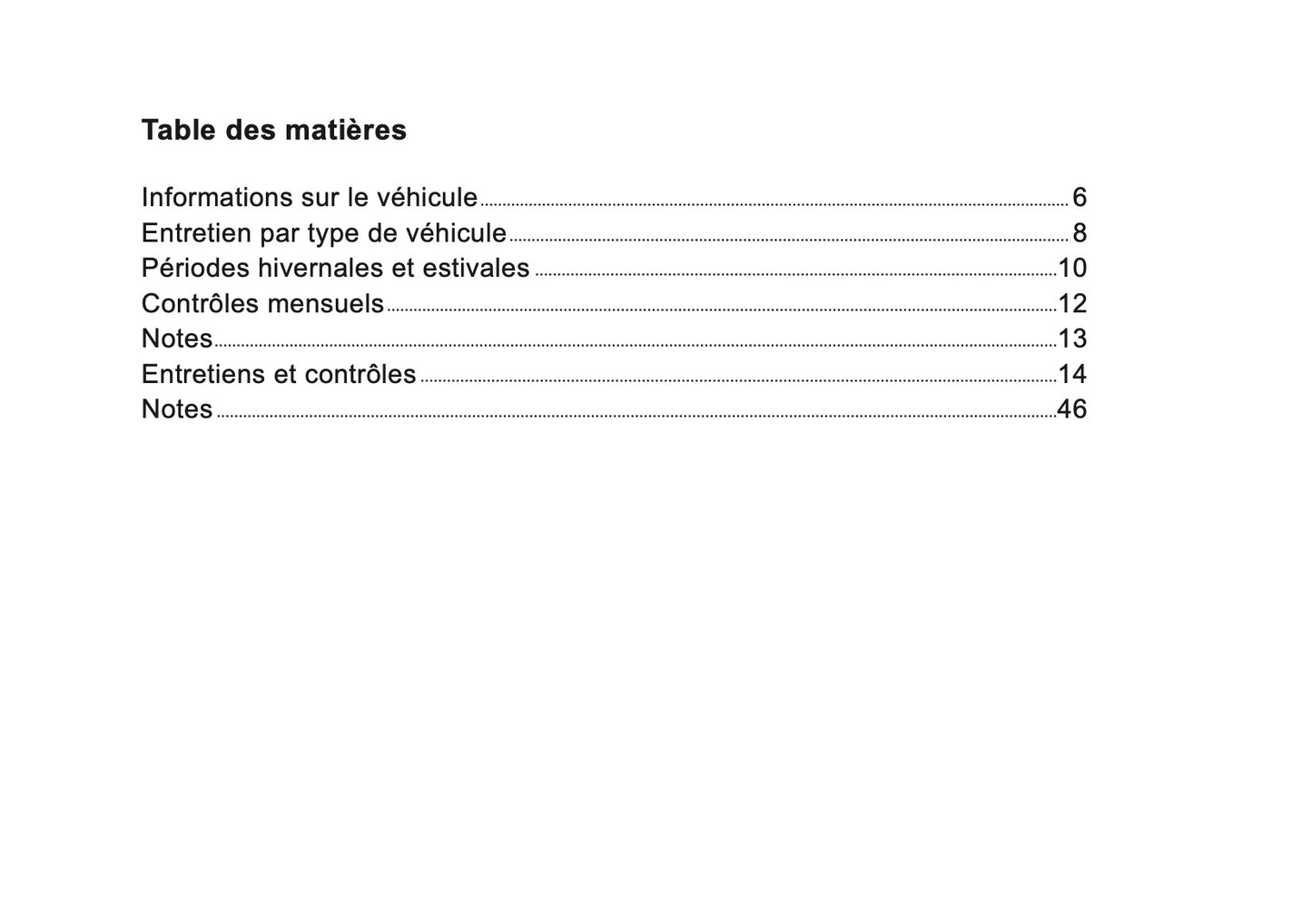 Renault Livret d'entretien | Français