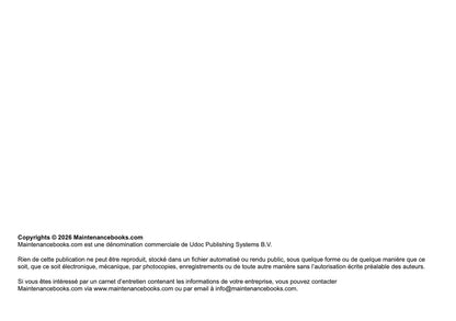 Seat Maintenance Book | French