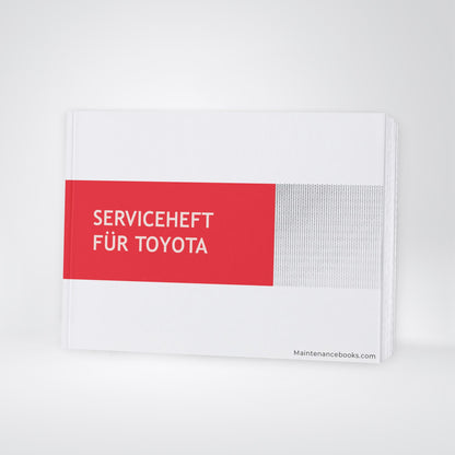 Toyota Maintenance Book | German