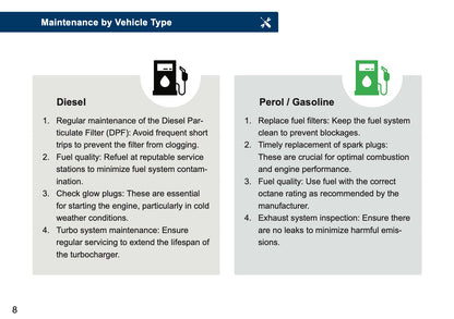 Toyota Maintenance Book | English